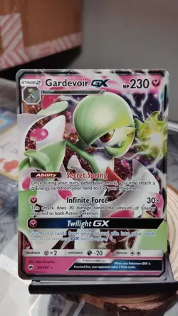 POKEMON BURNING SHADOWS GARDEVOIR GX STAGE 2 card # 93/147 - Image 2