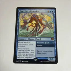 MTG Emeritus of Ideation Blue Mythic SOS Secrets of Strixhaven M/NM - Image 1