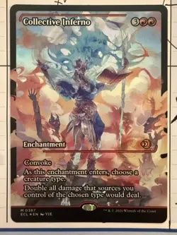 Collective Inferno - FOIL SHOWCASE - Enchantment - ECL #387 - Mythic - Image 1