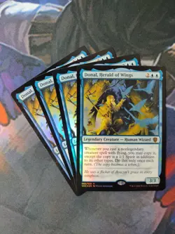 Donal, Herald of Wings x 4 - Foil | 7% Off 2+ | Crimson Vow | NM | MTG - Image 1