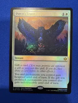 Dawns Truce FOIL #9 | BLB Bloomburrow | MTG - Image 1