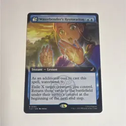Wizards of the Coast MTG Waterbender's Restoration Rare Blue Instant M/NM - Image 1