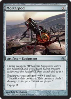 1x Mortarpod - Foil NM-Mint, English Mirrodin Besieged MTG Magic - Image 1