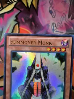 | Yugioh Summoner Monk PGLD-EN089 1st Edition Gold Rare VLP 🔥 | - Image 2