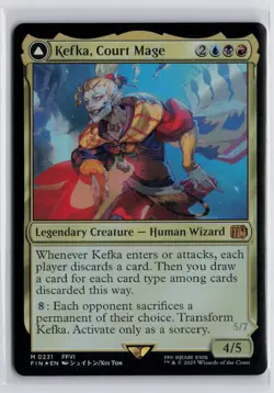 Kefka, Court Mage Final Fantasy Foil 231 - Image 1