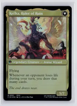 Kefka, Court Mage Final Fantasy Foil 231 - Image 2