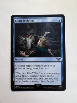 Stern Scolding - MTG LTR The Lord of the Rings: Tales of Middle-earth - NM - Image 1