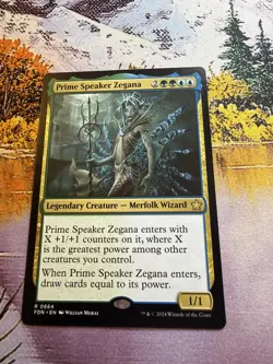 Foundations - Prime Speaker Zegana - Legendary Creature - Fdn 664 - Rare - - Image 1