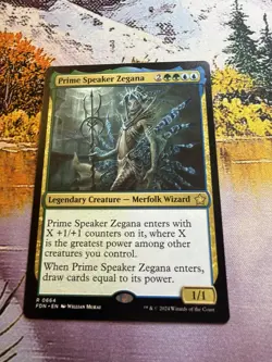 Foundations - Prime Speaker Zegana - Legendary Creature - Fdn 664 - Rare - - Image 2