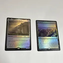 MTG Avatar Foil The Walls of Ba Sing Se & Ba Sing Se Foil M/NM - Image 1