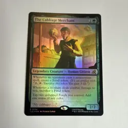 Wizards of the Coast MTG The Cabbage Merchant Rare Foil - Image 1