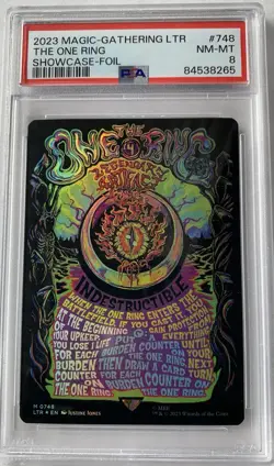 The One Ring (Borderless Poster) Universes Beyond: the Lord of the Rings PSA 8 - Image 1