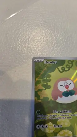 Rowlet 090/088 Pokemon TCG Perfect Order Illustration Rare Holo NM - Image 2