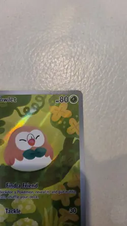 Rowlet 090/088 Pokemon TCG Perfect Order Illustration Rare Holo NM - Image 3