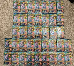 39 New Sealed Pokemon GO TCG Booster Packs - Image 1