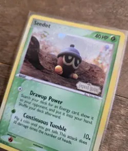 Pokemon TCG Seedot 61/92 Stamped EX Legend Maker Reverse Holo - Image 2