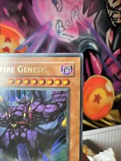 Vampire Genesis SD2-EN001 1st Edition Holographic Gold Writing Yugioh - Image 3