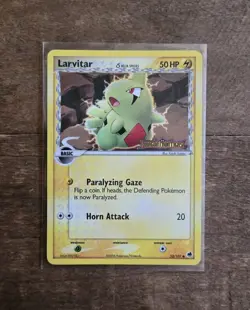 Pokemon Dragon Frontiers Larvitar Reverse Holo #52/101 - Image 1