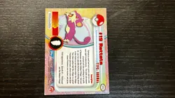 1999 Topps CHROME SERIES 1 Pokemon RATTATA TV Animation Edition #19 NON HOLO - Image 4