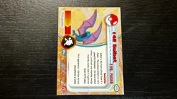 1999 Topps CHROME SERIES Pokemon GOLBAT #42 TV Animation Edition HOLO - Image 4