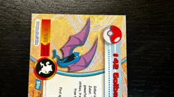 1999 Topps CHROME SERIES Pokemon GOLBAT #42 TV Animation Edition HOLO - Image 5