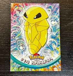 1999 Topps CHROME SERIES Pokemon KAKUNA #14 TV Animation Edition NON HOLO - Image 1