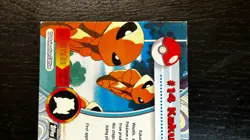 1999 Topps CHROME SERIES Pokemon KAKUNA #14 TV Animation Edition NON HOLO - Image 5