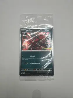 Pokemon TCG Yveltal Stamped Promo Card Mega Evolutions 088/132 Sealed - Image 1