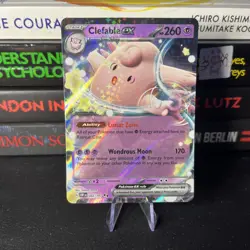 Clefable ex 082/197 Double Rare Obsidian Flames Pokemon NM - Image 1
