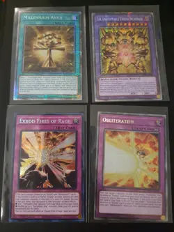 The Unstoppable Exodia Incarnate Ankh Obliterate MP25 1st Ed Starlight NM Yugioh - Image 1