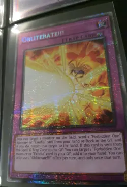 The Unstoppable Exodia Incarnate Ankh Obliterate MP25 1st Ed Starlight NM Yugioh - Image 3