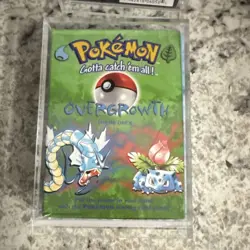 Pokemon TCG Overgrowth Theme Deck Sealed 1999 Wizards Gyarados Ivysaur - Image 1
