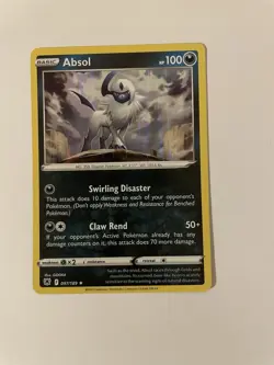 Absol Holo Rare - 097/189 - Astral Radiance Pokemon 2022 P3 - Image 1