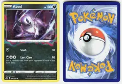 Absol 076/159 Holo Rare Crown Zenith Pokemon Holo Lightly Played - Image 1