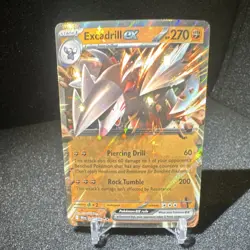 Pokemon Excadrill EX Holo 046/086 Sv: Black Bolt 270HP Double Rare Stage 1 TCG - Image 1