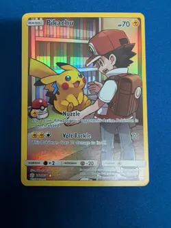 2019 Pokemon SM Cosmic Eclipse Pikachu #241/236 LP - Image 1