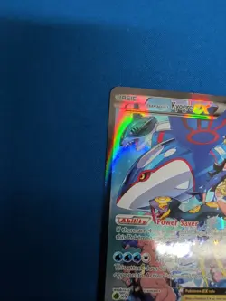 Pokemon Team Aqua's Kyogre EX 6/34 Double Crisis Ultra Rare Full Art Holo LP - Image 3