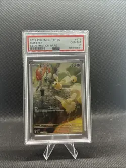 Cutiefly 172/162 SV05: Temporal Forces Holo PSA 10 Graded Pokemon TCG - Image 1