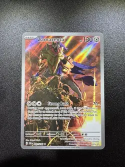 Pokemon Zamazenta Illustration Rare SV10: Destined Rivals 201/182 - Image 1