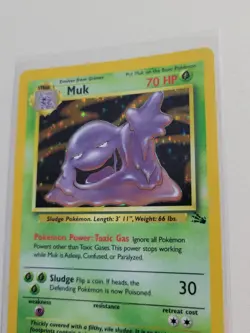 Muk - Pokemon Fossil #13 - Near Mint to Mint Condition - Image 2