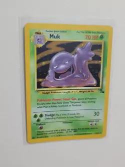 Muk - Pokemon Fossil #13 - Near Mint to Mint Condition - Image 3