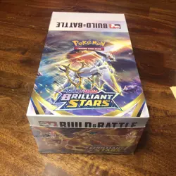 Pokemon TCG sword Shield Brilliant Stars Build & Battle Display Box - Image 1