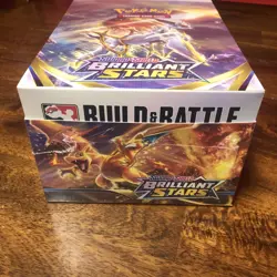 Pokemon TCG sword Shield Brilliant Stars Build & Battle Display Box - Image 3