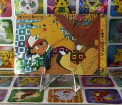 Pokemon Vintage Pocket Monsters Vending HOLO Prism Sticker 98 Bandai Nintendo - Image 2