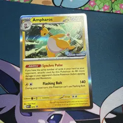 Ampharos MEP 075 - Prerelease Stamped Promo - Pokemon TCG: Chaos Rising - Image 1