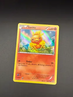 Pokemon Torchic Holo Common XY - Primal Clash 25/160 NM - Image 1