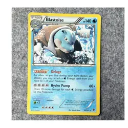 Pokemon TCG Blastoise Rare 16/101 2013 English Stage 2 Plasma Blast Regular - Image 1