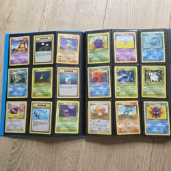 Pokemon Binder Bundle Joblot - HUGE 187x Vintage Non Holos WOTC Old Folder - Image 5
