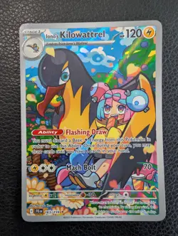 Iono's Kilowattrel - 163/159 Journey Together (Pokemon) Illustration Rare - Image 1