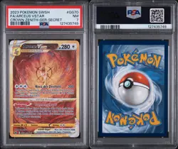 2023 Pokemon Zenit Der Konige Arceus Vstar Psa 7 Near Mint #GG70 Deutsch - Image 1